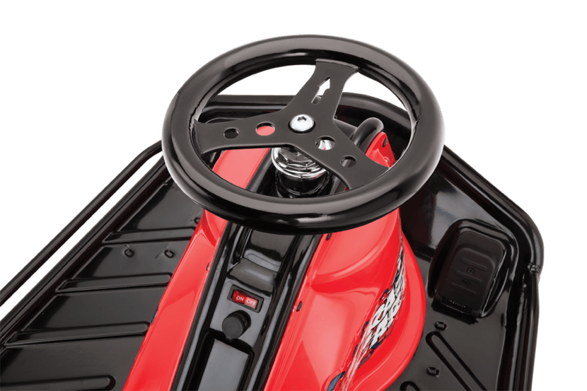 Razor Crazy Cart electric go cart steering wheel