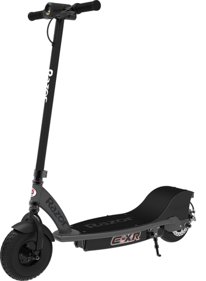 A Razor electric scooter, Razor E-XR Electric Scooter, electric scooter adult
