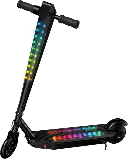 e-dcooter with lightshow
